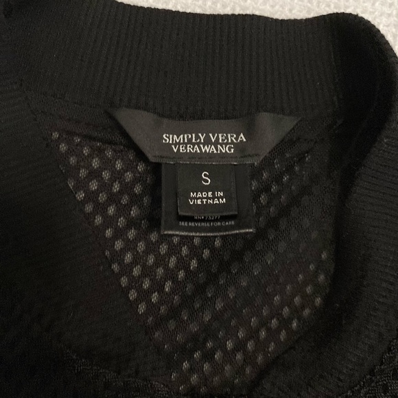 Simply Vera Wang Mesh Jacket - Picture 3 of 3